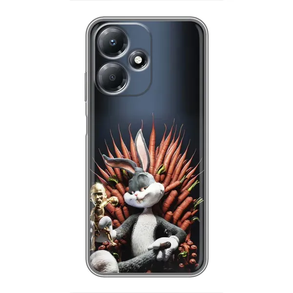Чехол с принтом «Король Кролик» для Infinix Hot 30 Play