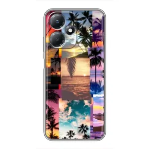 Силіконовий чохол з КАРТИНКАМИ літо для Infinix Hot 30 Play (AlphaPrint) (Літня відпустка)