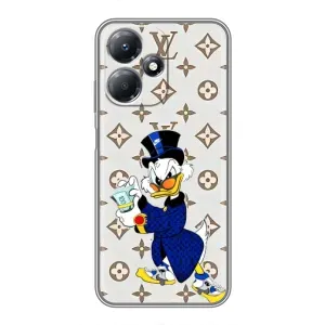 Чехли для Infinix Hot 30 Play - Скрудж МакДак Louis Vuitton (PREMIUMPrint) (Макдак на стилі)