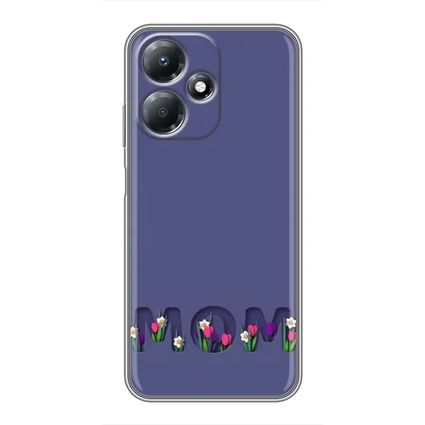 Чохол з принтом «Мама в квітах» для Infinix Hot 30 Play