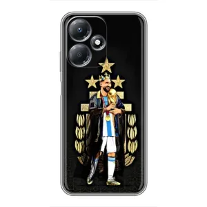 Чохли для Infinix Hot 30 Play (Leo чемпіон) (AlphaPrint) (Мессі Король)