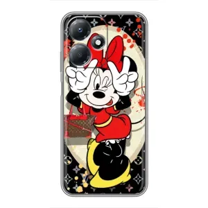 Чохол Disney Mouse Infinix Hot 30 Play (PREMIUMPrint) (Мінні peace)