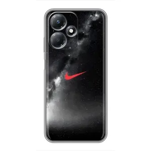 Чохол для Infinix Hot 30 Play - з принтом Найк (AlphaPrint) (Найк червоний)