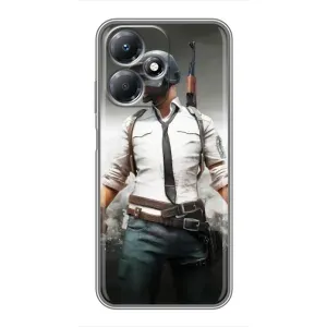 Чеjхол PUBG для Інфінікс Хот 30 Плей (AlphaPrint) (Пабг мен)