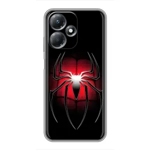 Чохол з людиною павуком для Infinix Hot 30 Play - (AlphaPrint) (Паук марвел)