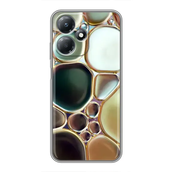 Чехол с принтом «Радужный Мрамор» для Infinix Hot 30 Play Чехол с принтом «Радужный Мрамор» для Infinix Hot 30 Play