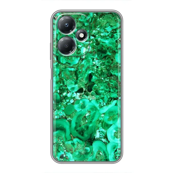 Чехол с принтом «Салатный Мрамор» для Infinix Hot 30 Play Чехол с принтом «Салатный Мрамор» для Infinix Hot 30 Play