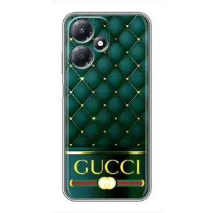 Чохли GUCCI для Інфінікс Хот 30 Плей (AlphaPrint) (Текстура Гуччі)