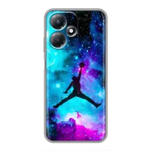 Чохли для Infinix Hot 30 Play - з картинкою JORDAN (AlphaPrint) (Яскравий Джордан)