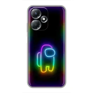 Чохли Амонг Ас для Infinix Hot 30 Play (AlphaPrint) (Яскравий скін)