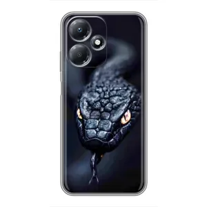 Чохол з картинкою 'Хижаки' для Infinix Hot 30 Play (Чорна змія)