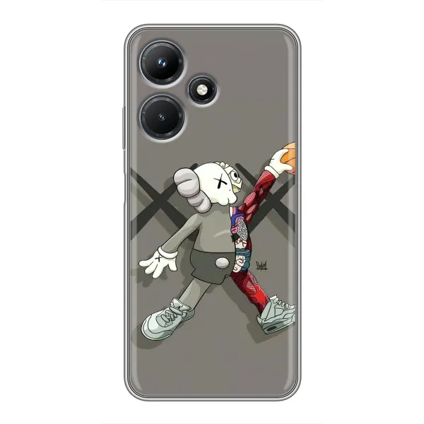 Чехол с принтом «Беарбрик Джордан» для Infinix Hot 30i