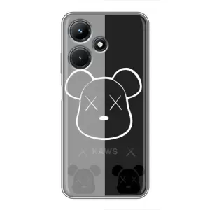 Чохли для Infinix Hot 30i - Bearbrick Louis Vuitton (PREMIUMPrint) (БеарБрік очі)