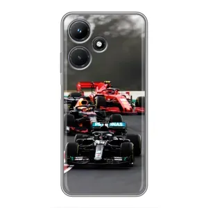 Чохол Формула1 на Infinix Hot 30i (Гонка Формула 1)