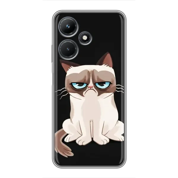 Чехол с принтом «Грустный кот» для Infinix Hot 30i Чехол с принтом «Грустный кот» для Infinix Hot 30i