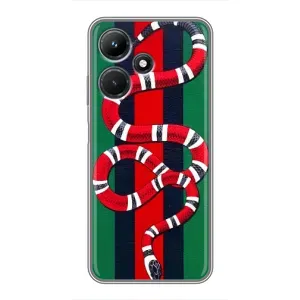 Чохли GUCCI для Інфінікс Хот 30і (AlphaPrint) (Gucci змія)