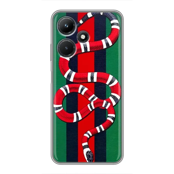 Чехол с принтом «Gucci змия» для Infinix Hot 30i