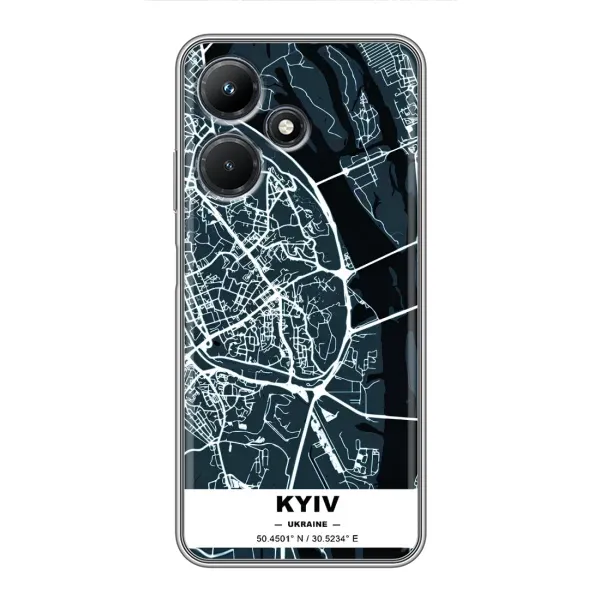 Чехол с принтом «Киев» для Infinix Hot 30i