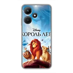 Чохол Король лев на Інфінікс Хот 30і (Постер Король Лев)