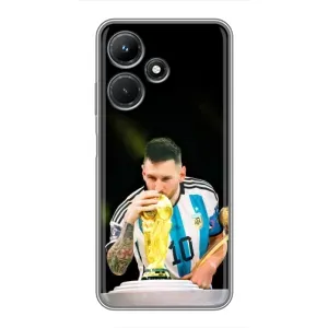 Чохли для Infinix Hot 30i (Leo чемпіон) (AlphaPrint) (Кубок Мессі)