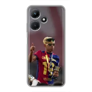 Чохол з футболістом Ламін Ямаль Infinix Hot 30i