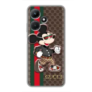 Чохли GUCCI для Інфінікс Хот 30і (AlphaPrint) (Маус Гуччі)
