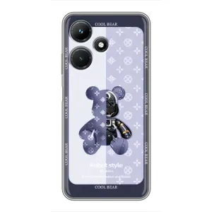 Круті Чохли Луі Віттон для Infinix Hot 30i (AlphaPrint) (Медведик LV)