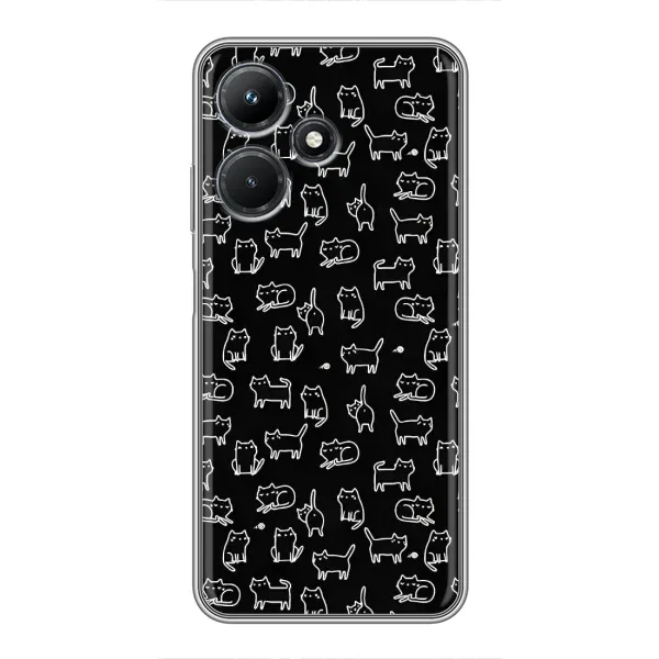 Чехол с принтом «Меленькие котики» для Infinix Hot 30i Чехол с принтом «Меленькие котики» для Infinix Hot 30i