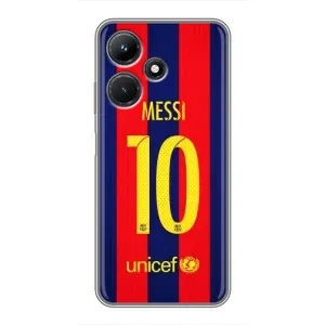 Чохли Мессі для Infinix Hot 30i (AlphaPrint) (Messi Barca 10)