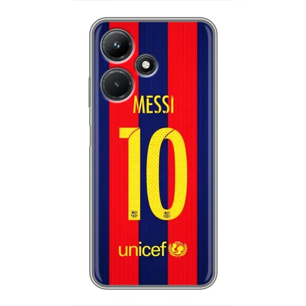 Чохол з принтом «Messi Barca 10» для Infinix Hot 30i Чохол з принтом «Messi Barca 10» для Infinix Hot 30i
