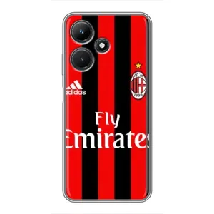 Чохли для Infinix Hot 30i (VPrint) - Футбольні клуби (Milan)