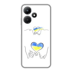 Чохол для Патріота України Infinix Hot 30i - (AlphaPrint) (Мир Україні)