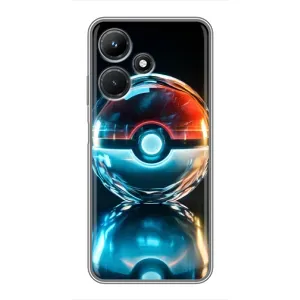 Чохол з Пікачу на Infinix Hot 30i (М'яч Пікачу)