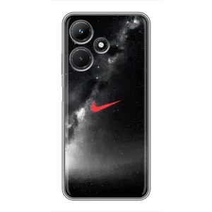 Чохол для Infinix Hot 30i - з принтом Найк (AlphaPrint) (Найк червоний)