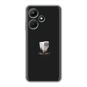 Чохол Майнкрафт на Infinix Hot 30i (AlphaPrint) Minecraft (Овечка Майнкрафт)