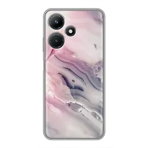 Мраморний чехол на Infinix Hot 30i (VPrint) (Пурпурний Мрамор)