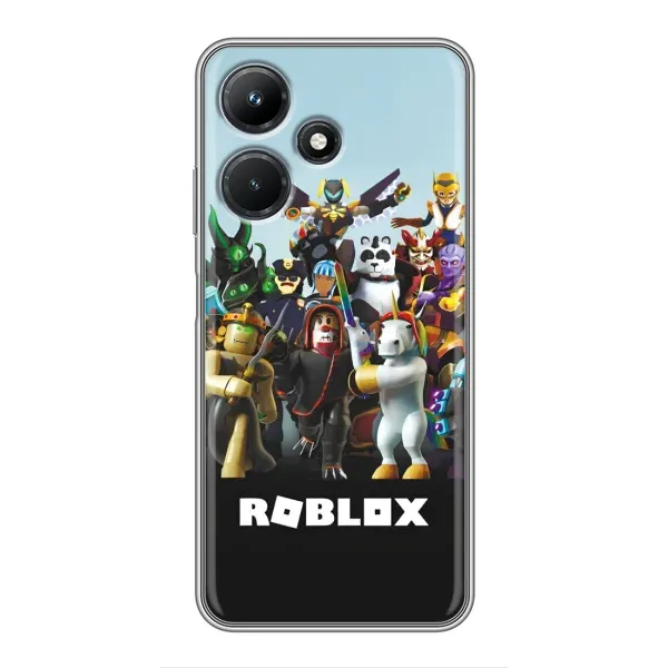Чехол с принтом «ROBLEX» для Infinix Hot 30i