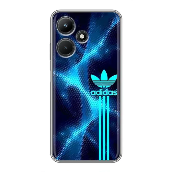 Чехол с принтом «Синий Адидас» для Infinix Hot 30i Чехол с принтом «Синий Адидас» для Infinix Hot 30i