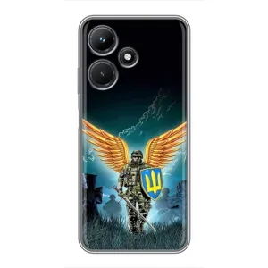 Чехлы с картинкой ЗСУ для Infinix Hot 30i (AlphaPrint) (Солдат ЗСУ)
