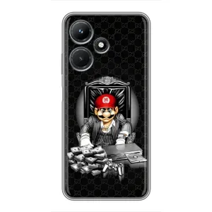 Чохли з крутими принтами для Infinix Hot 30i - (PREMIUMPrint) (Супер Маріо)
