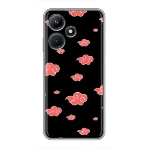 Чохли Персонажі Аніме Наруто для Infinix Hot 30i (AlphaPrint) (Хмарки Аніме)