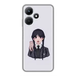 Чохли Венсдей на Infinix Hot 30i Уенсдей (AlphaPrint) (Венздей і Річ)