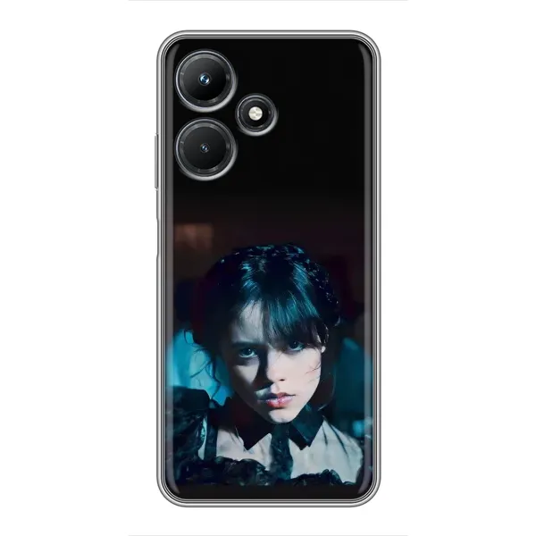 Чохол з принтом «погляд Венздей» для Infinix Hot 30i