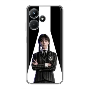 Чохли Венсдей на Infinix Hot 30i Уенсдей (AlphaPrint) (W-Wednesday)
