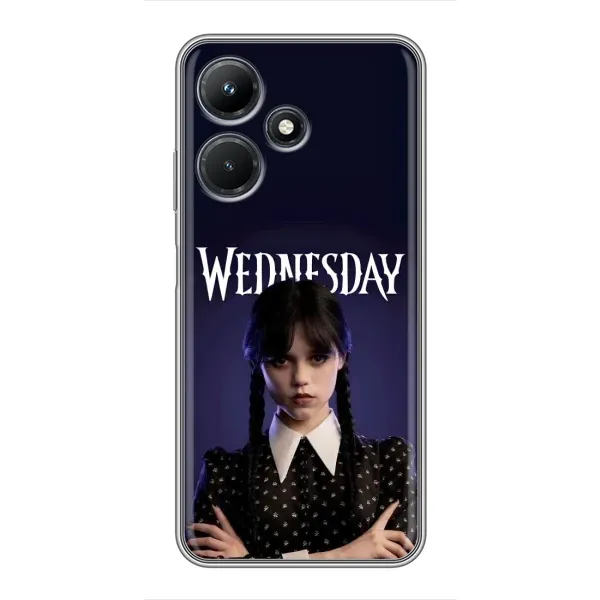 Чохол з принтом «Wednesday» для Infinix Hot 30i
