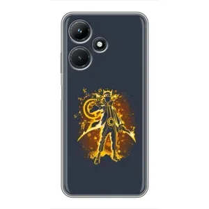Naruto Anime Чохли для Інфінікс Хот 30і (AlphaPrint) (золотий Наруто)
