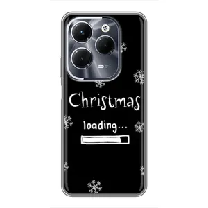 Різдвяні, Святкові Чохли для Інфінікс Гот 40 Плей (Christmas loading)