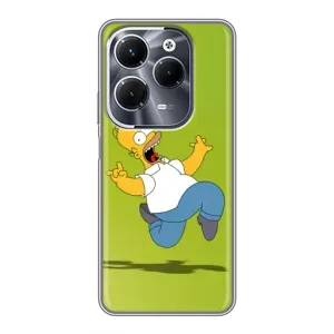 Чjхол з Сімпсонами для Infinix Hot 40 Play (VPrint) (Гомер Сімпсон)