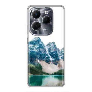 Силіконовий чохол з КАРТИНКАМИ літо для Infinix Hot 40 Play (AlphaPrint) (Гори)