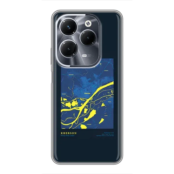 Чохол з принтом «Херсон» для Infinix Hot 40 Play